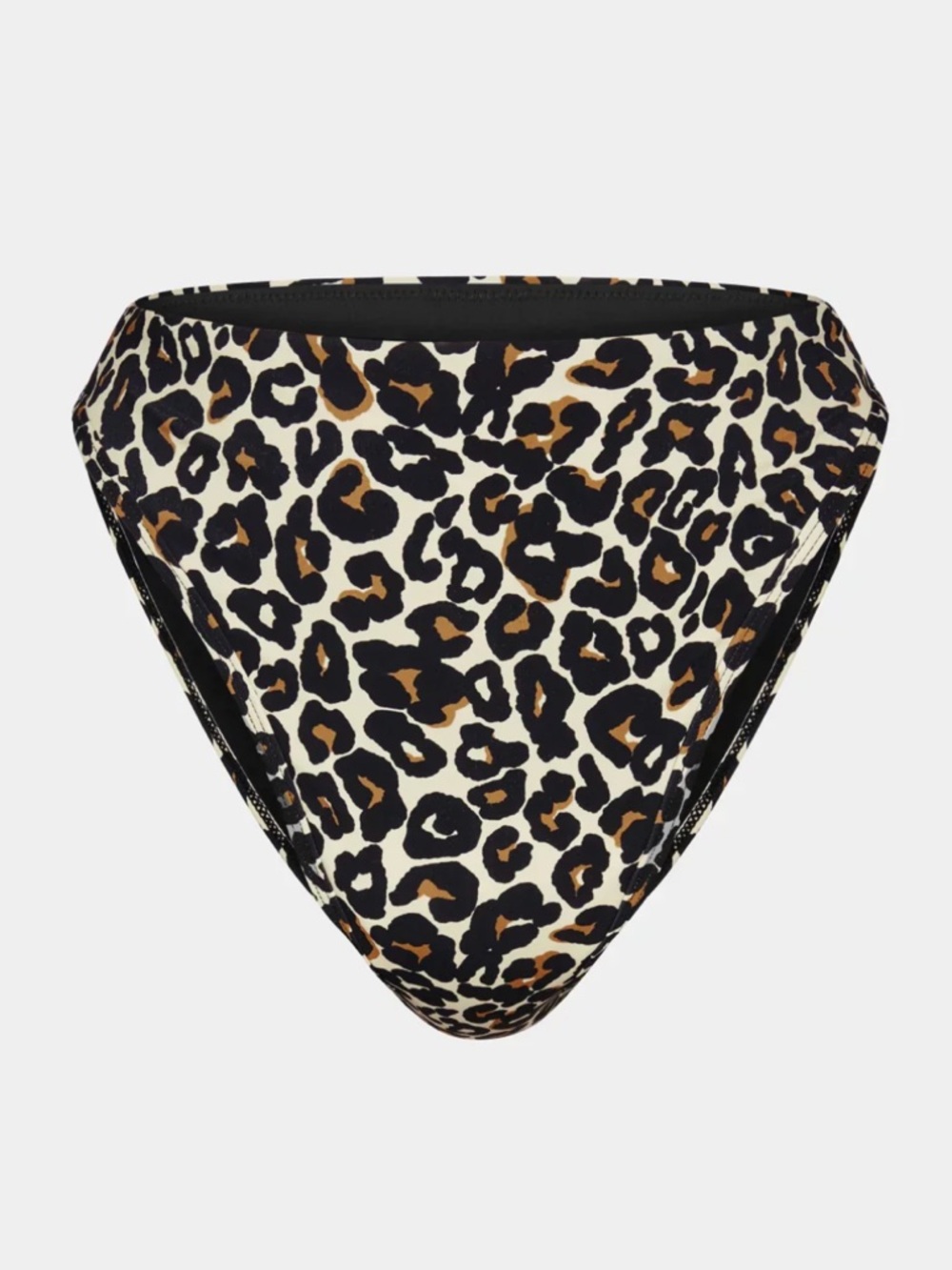 Knix Sculpt High Cut Bikini Swim Bottom / Wild Cat